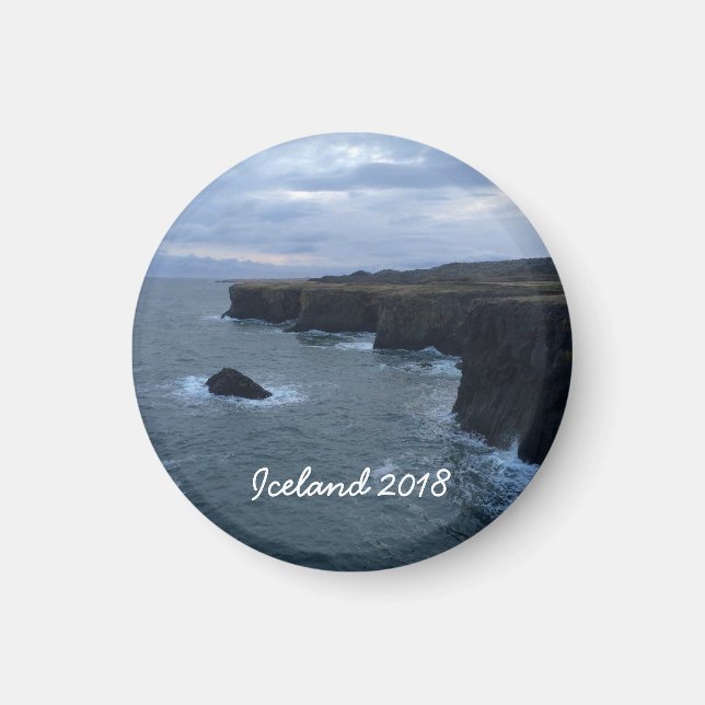 Islands landskap magnet (Framsidan)