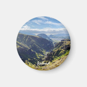 Islands landskap magnet