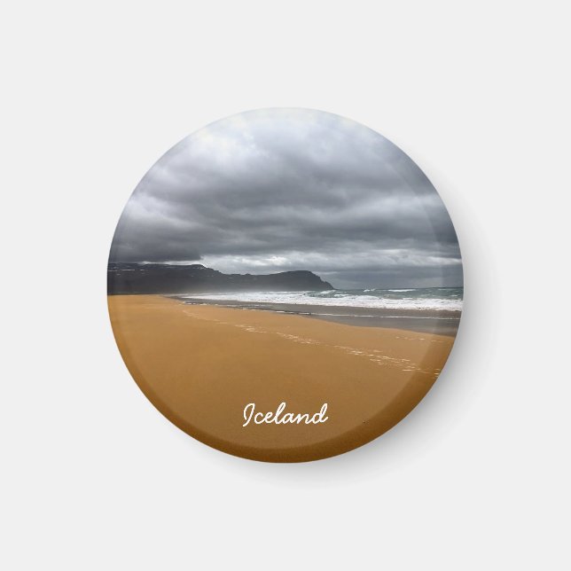 Islands landskap magnet (Framsidan)