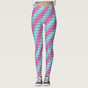 Islands patriotiska periodiska balar i bord (1) leggings