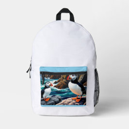 Islands Puffins BackPack