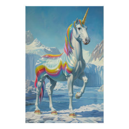 Islands Rainbow Unicorn #4 Fototryck