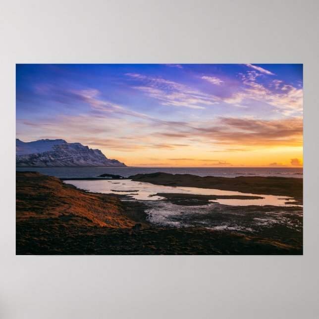 Islands soluppgång I Poster (Framsidan)