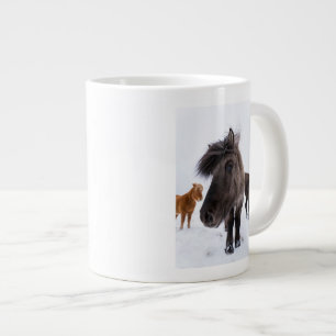Isländsk hästporträtt, Island Jumbo Mugg