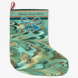 Isländsk julfolkkonst (Personlig) Stor Julstrumpa