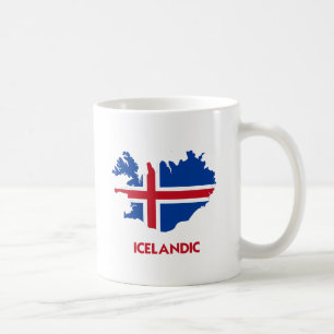 ISLÄNDSK KARTA KAFFEMUGG