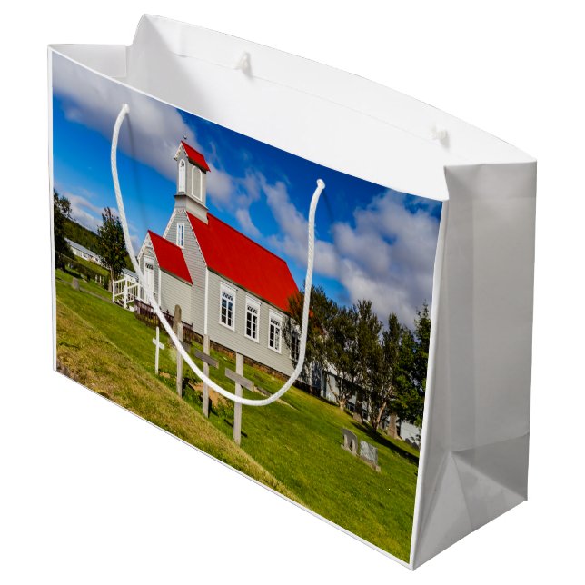 isländsk kyrka (Baksidan Vinklad)