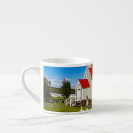 isländsk kyrka espressomugg