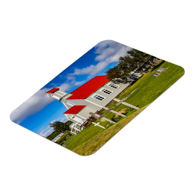 isländsk kyrka magnet (Vänstra Sidan)