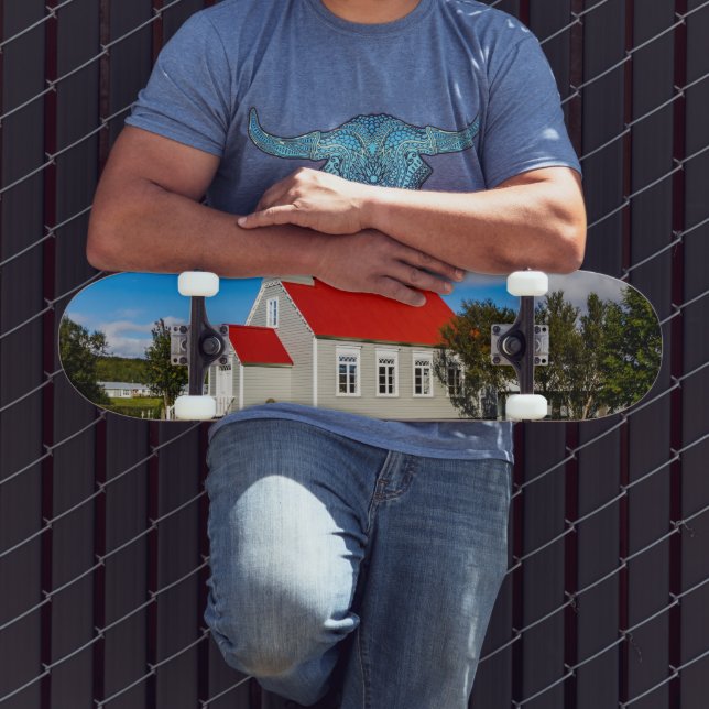 isländsk kyrka mini skateboard bräda 18,5 cm (Utomhus 3)