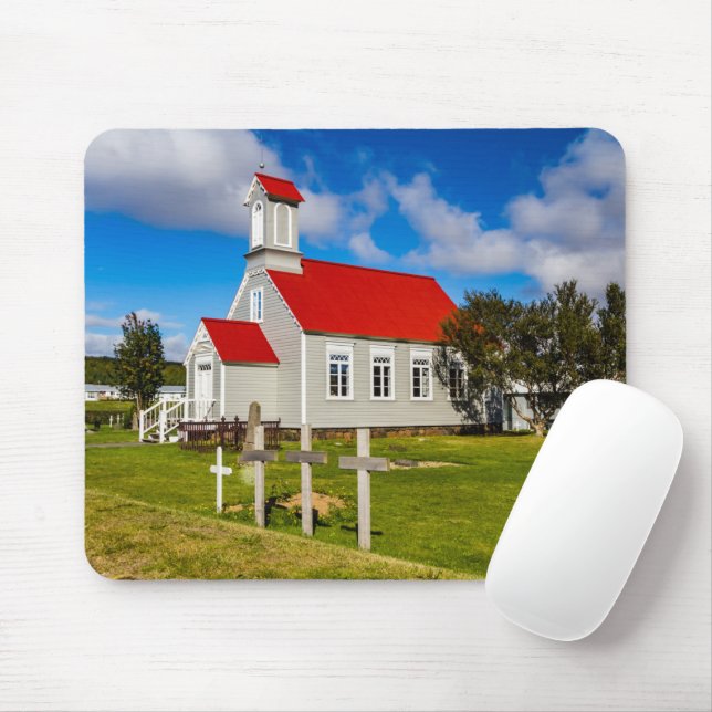 isländsk kyrka musmatta (Med mus)