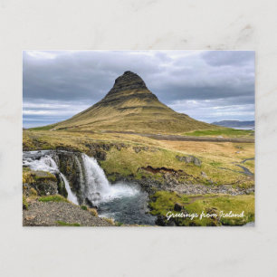 Isländsk natur - Vykort