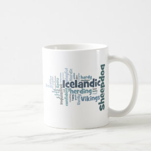 Isländsk Sheepdog Kaffemugg