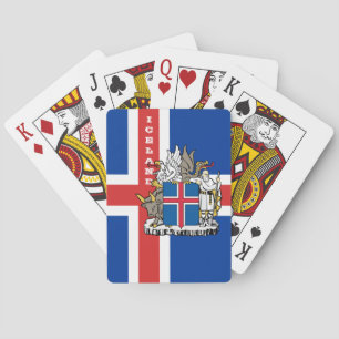 Isländska Flagga, Islandets spelkort