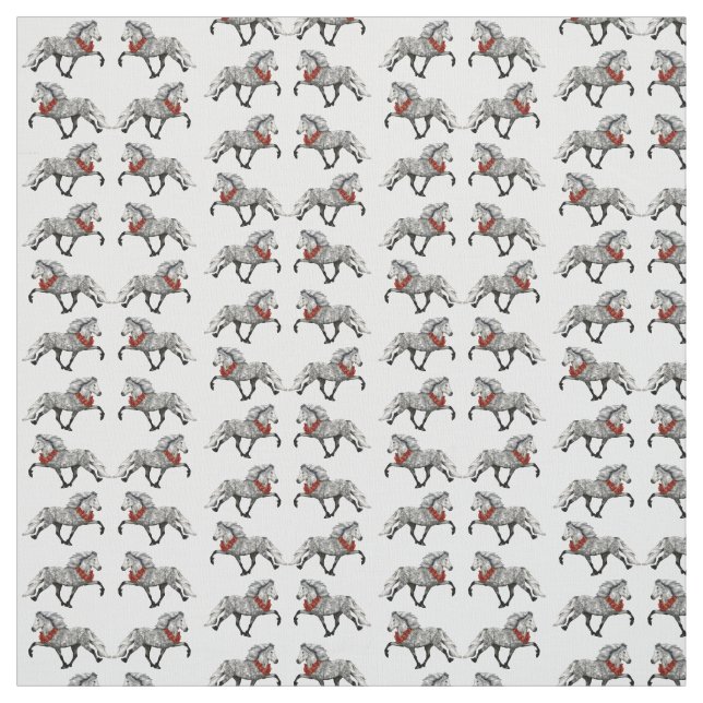 Isländska hästjulen tyg (Provkarta)