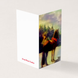 Isländska Vintervonderland Kort