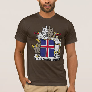 Islandvapensköld T-shirt