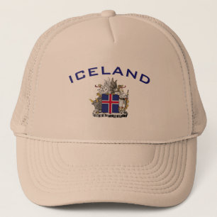 Islandvapensköld Truckerkeps