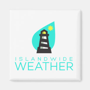 Islandwide väder kvadrerar magneten magnet