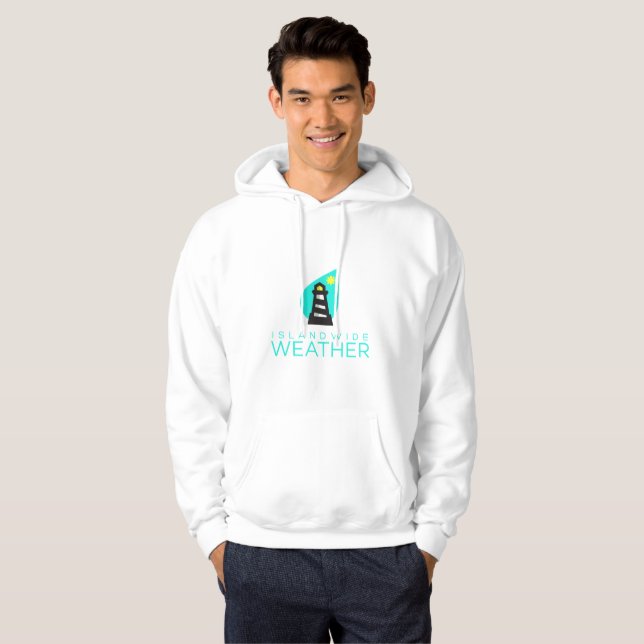 Islandwide väderHoodie Hoodie (Hel framsida)