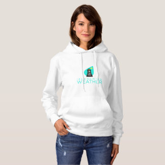 Islandwide väderkvinna Hoodie T-shirt