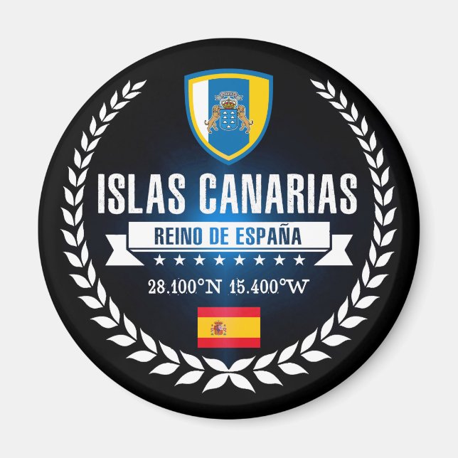 Islas Canarias Magnet (Framsidan)