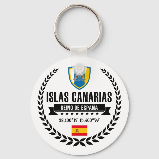 Islas Canarias Nyckelring (Framsida)