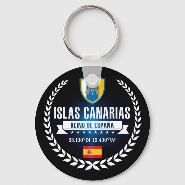 Islas Canarias Nyckelring (Framsida)
