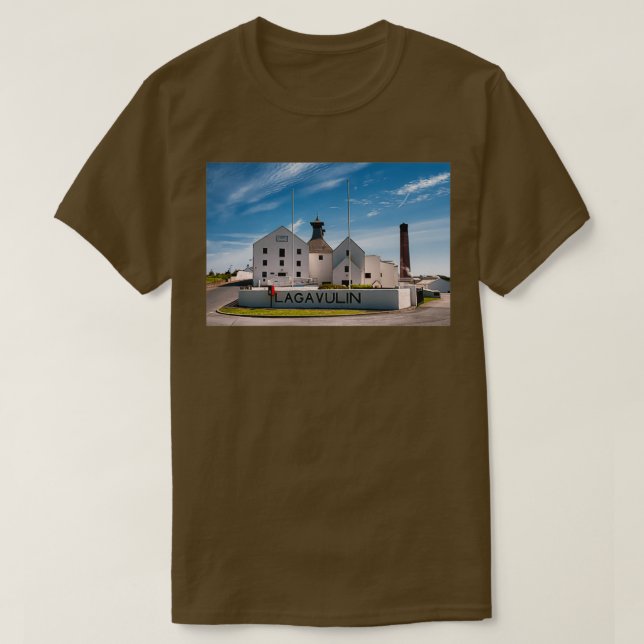 Islay Lagavulin T Shirt (Design framsida)