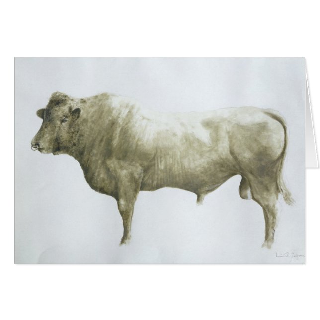 Islay tjur 2004 hälsningskort (Framsidan Horizontal)