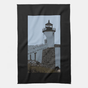 ISLE AU HAUT LIGHT KÖKSHANDDUK