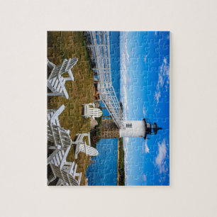 Isle au Haut, Maine Lighthouse Pussel