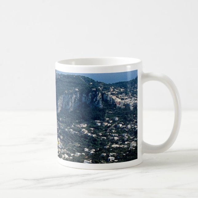 Isle av Capri, italien Kaffemugg (Höger)