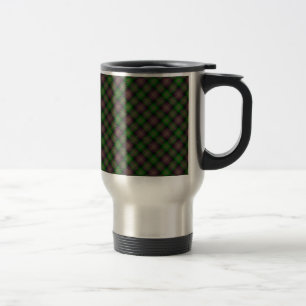 Isle av det designade trycket för Skye Tartan Resemugg