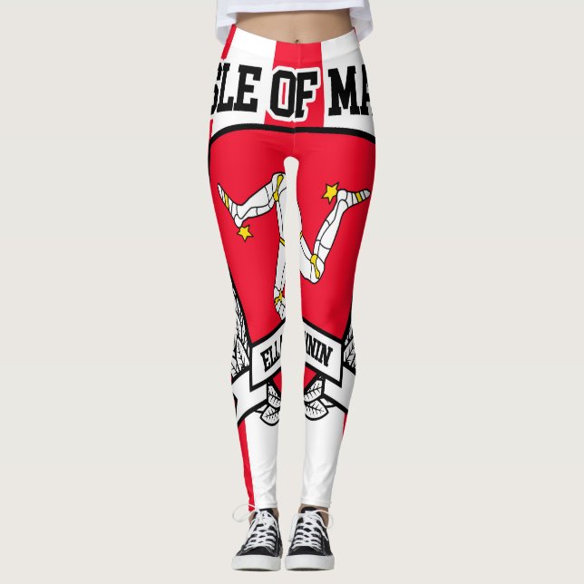Isle av manen leggings (Framsida)