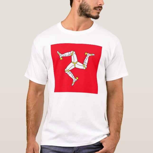 Isle av manen t-shirt (Framsida)