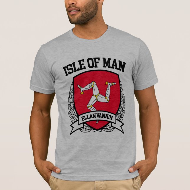Isle av manen t shirt (Framsida)
