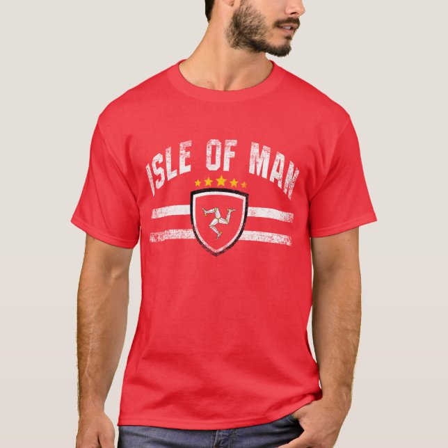Isle av manen t shirt (Framsida)