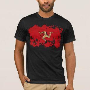 Isle av manflagga t-shirt