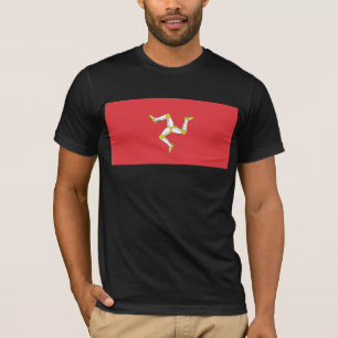 Isle av manflaggaT-tröja T Shirt