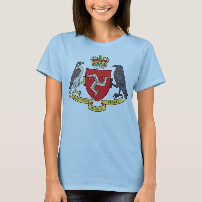 Isle av manT-tröja Tee Shirt (Framsida)