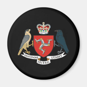 Isle av manvapenskölden magnet