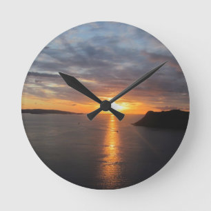 Isle av Skye gåvor Rund Klocka