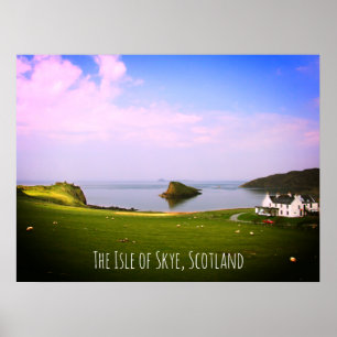 Isle av Skye, Skottland, härlig affisch