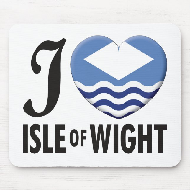 Isle av Wightkärlek Musmatta (Framsidan)