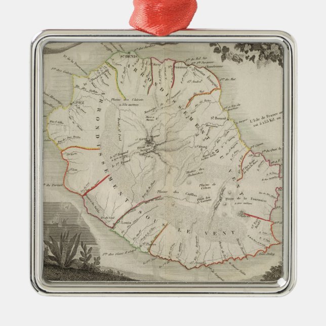 Isle De La Möte Julgransprydnad Metall (Framsidan)