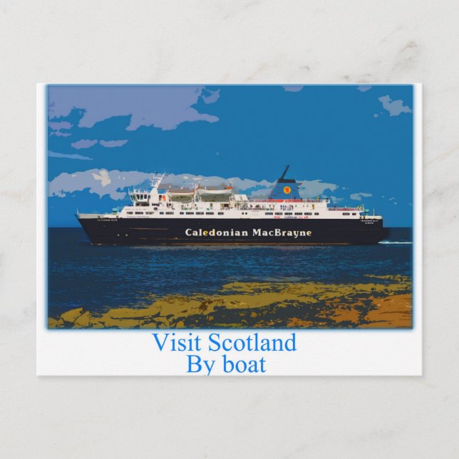 Isle of Arran Ferry - Skottland Vykort (Framsida)