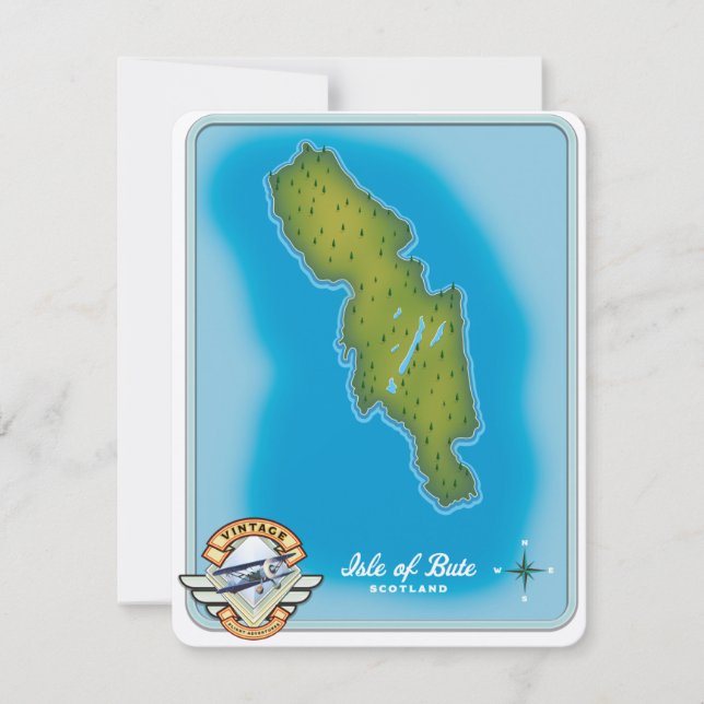 Isle of Bute karta (Framsida)