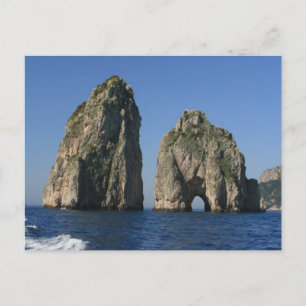 Isle of Capri, Faraglioni Vykort