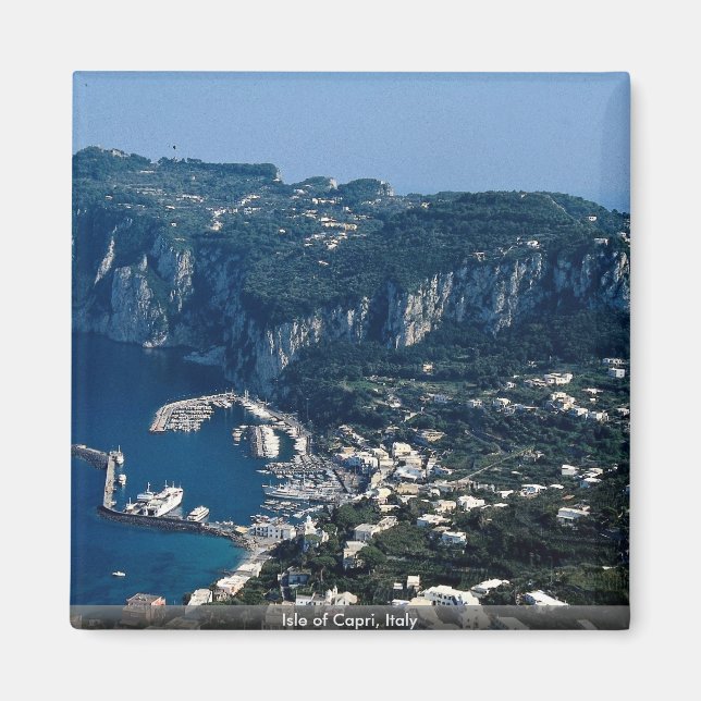 Isle of Capri, Italien Magnet (Framsidan)